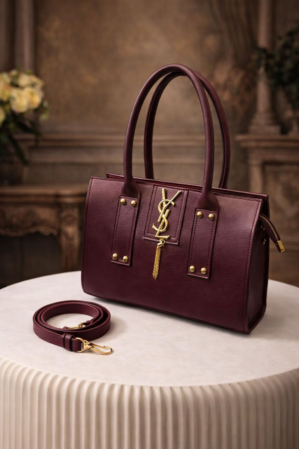 Premium Quality Ladies Handbag – Elegant YSL Style